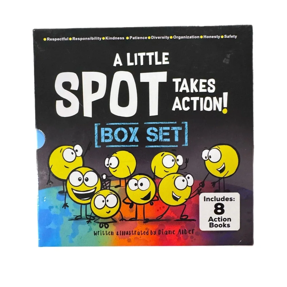 A Little SPOT Takes Action Box Set 8 Books Diane Alber Social Emotional Learning